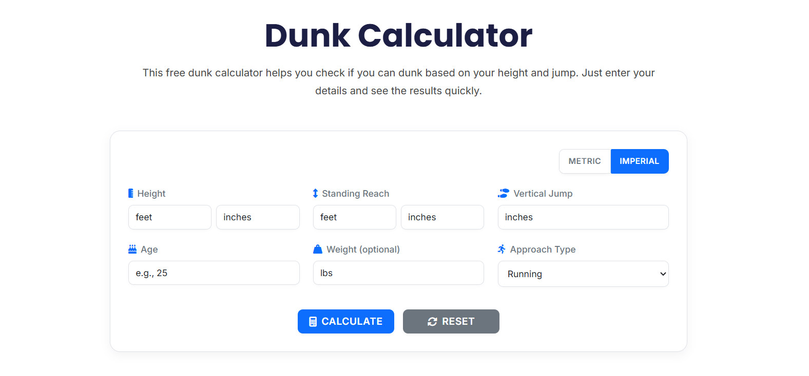 Dunk Calculator gallery image