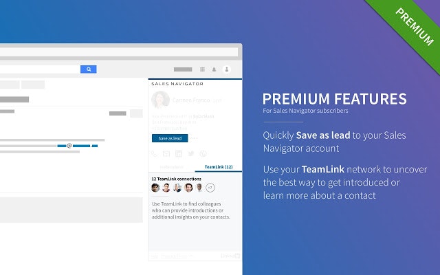LinkedIn Sales Navigator Lite for Gmail gallery image