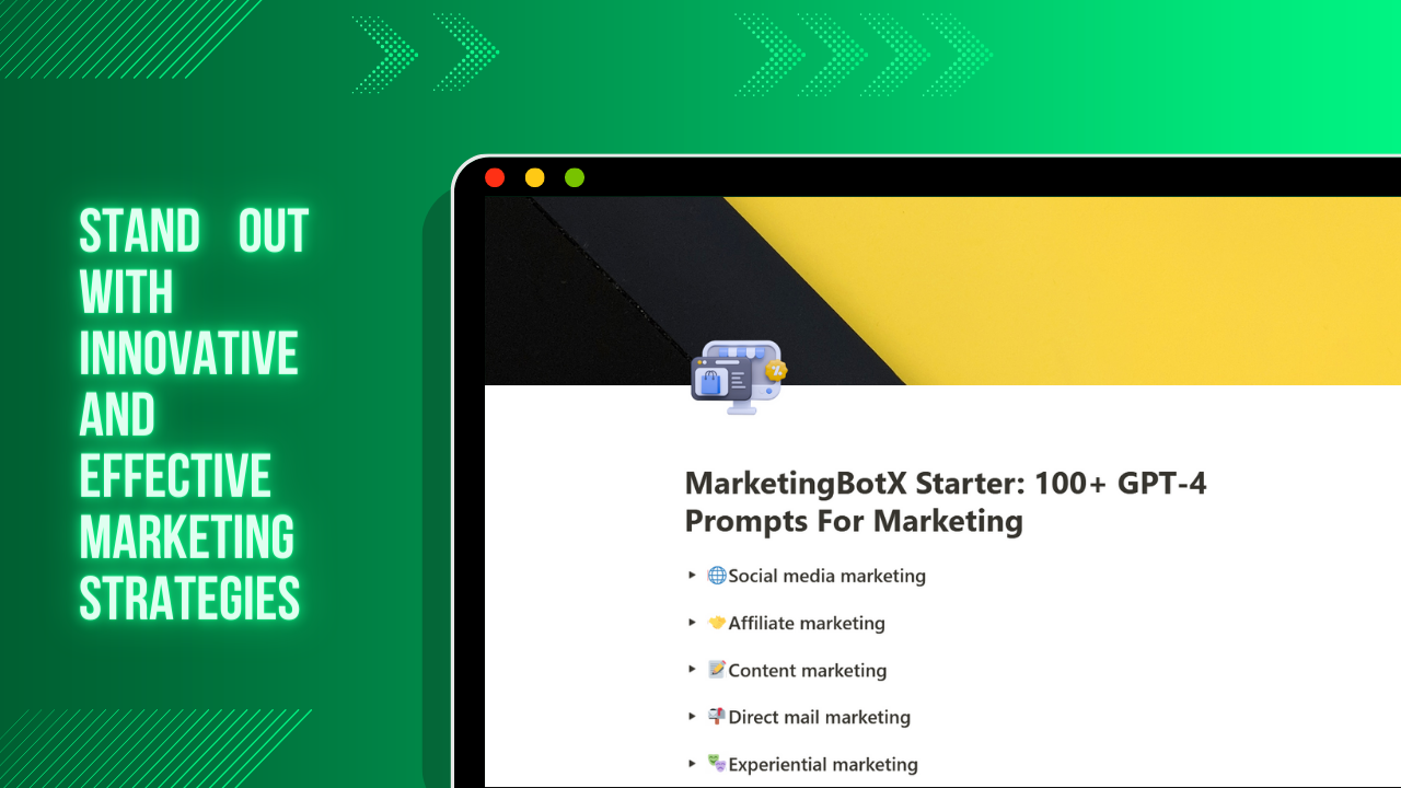 MarketingBotX: GPT-4 ProPrompts media 3