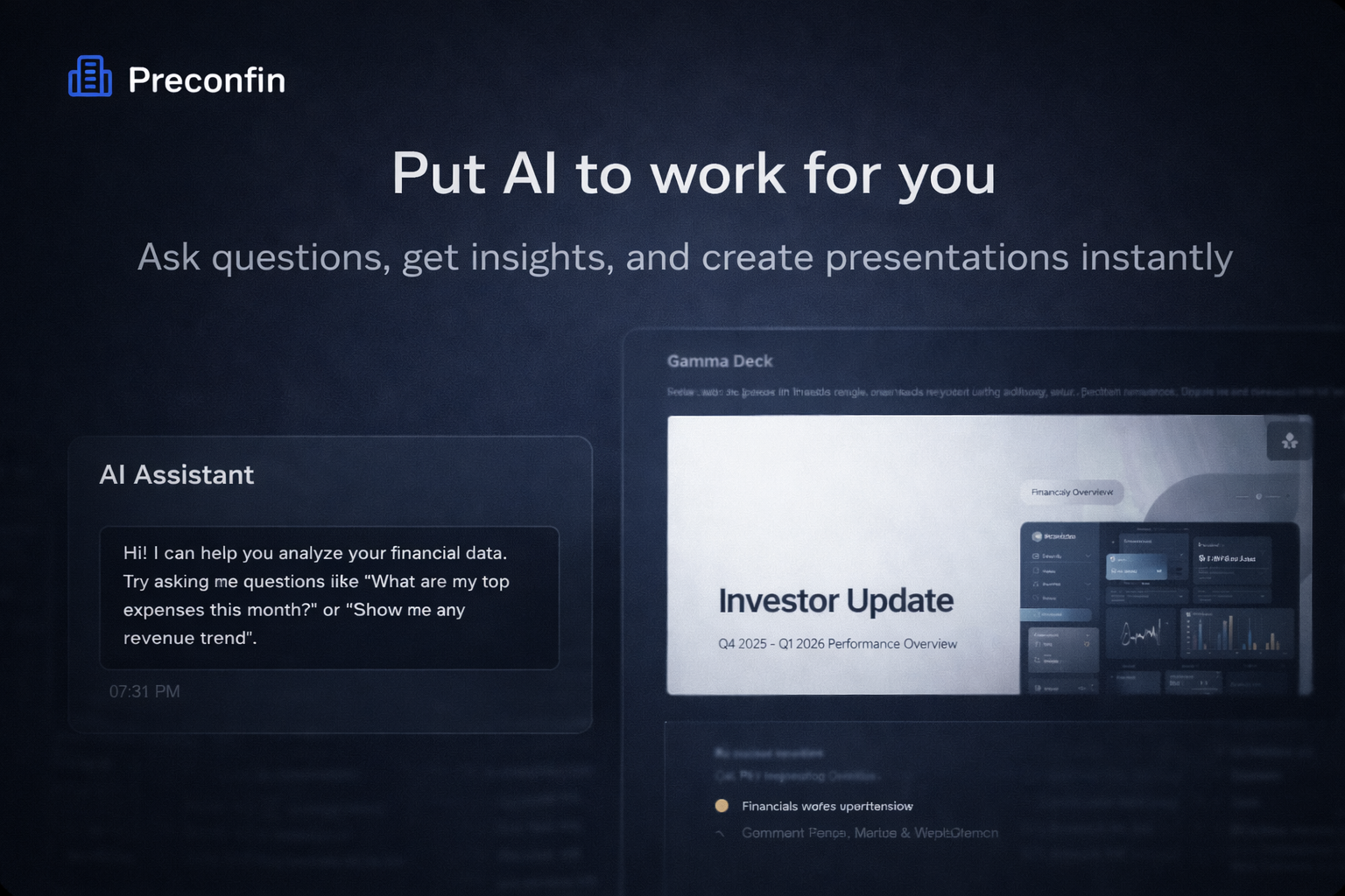 Preconfin gallery image