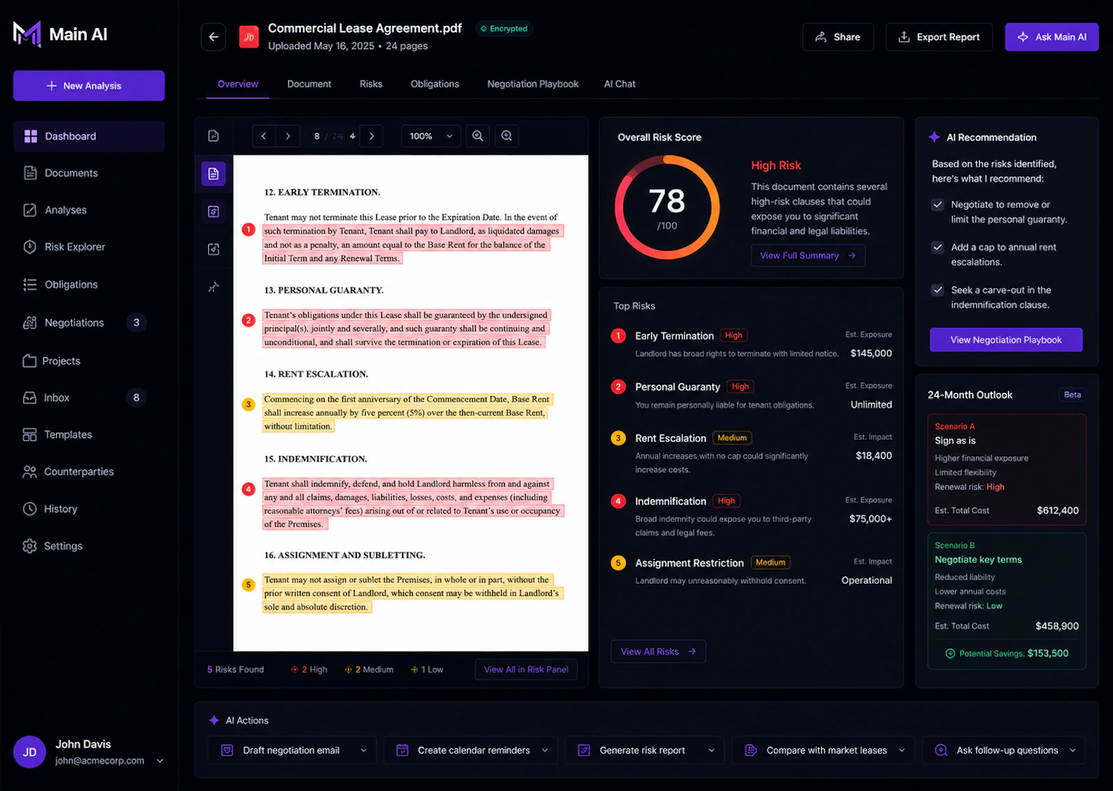 MAIN AI screenshot 2