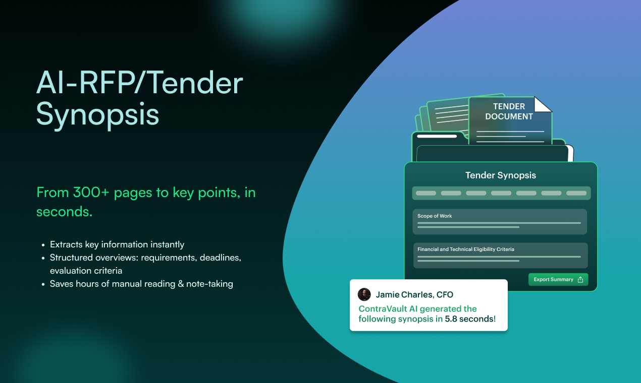ContraVault AI - AI that finds, analyses & answers RFPs & Tenders- in minutes media 4