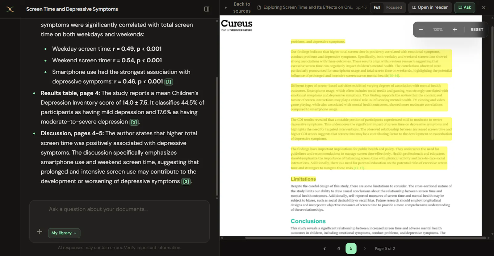 Thesys screenshot 2
