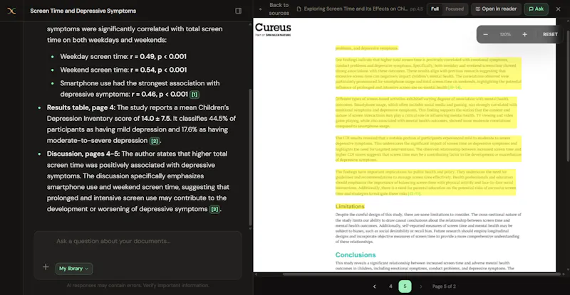 Thesys screenshot 2