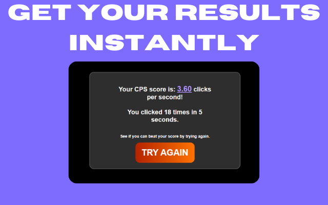 Média Clicktests - Testez votre vitesse de clic, cliquez sur la précision et le temps de réaction 2