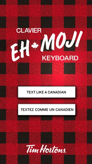 Tim Hortons EHmoji keyboard gallery image
