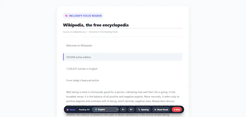 Includify screenshot 4