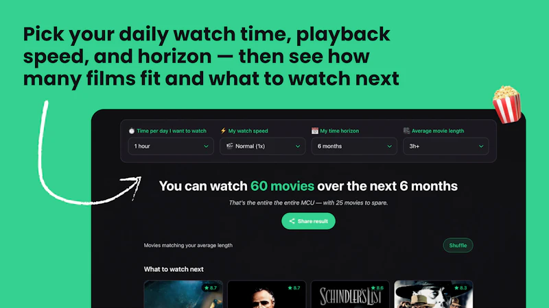 Movies Calculator screenshot 2