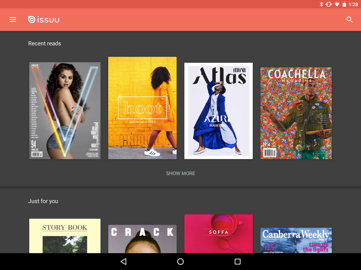 issuu Android App gallery image