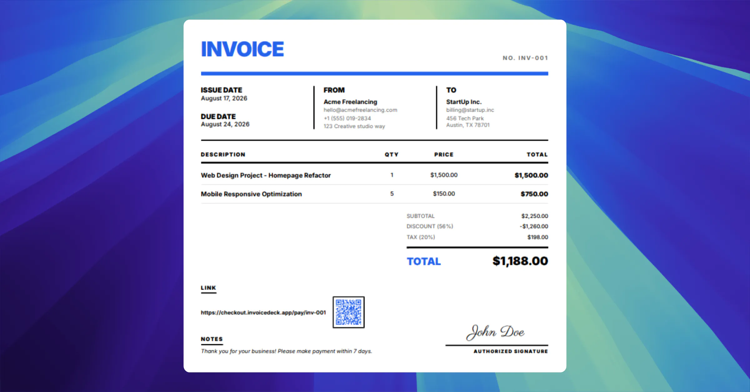 InvoiceDeck 2.0 gallery image