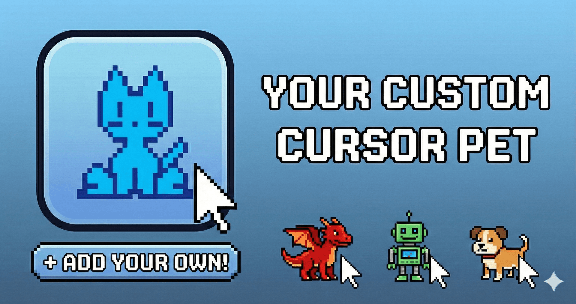 Cursor Pet - Screenshot 2 showing product features and functionality