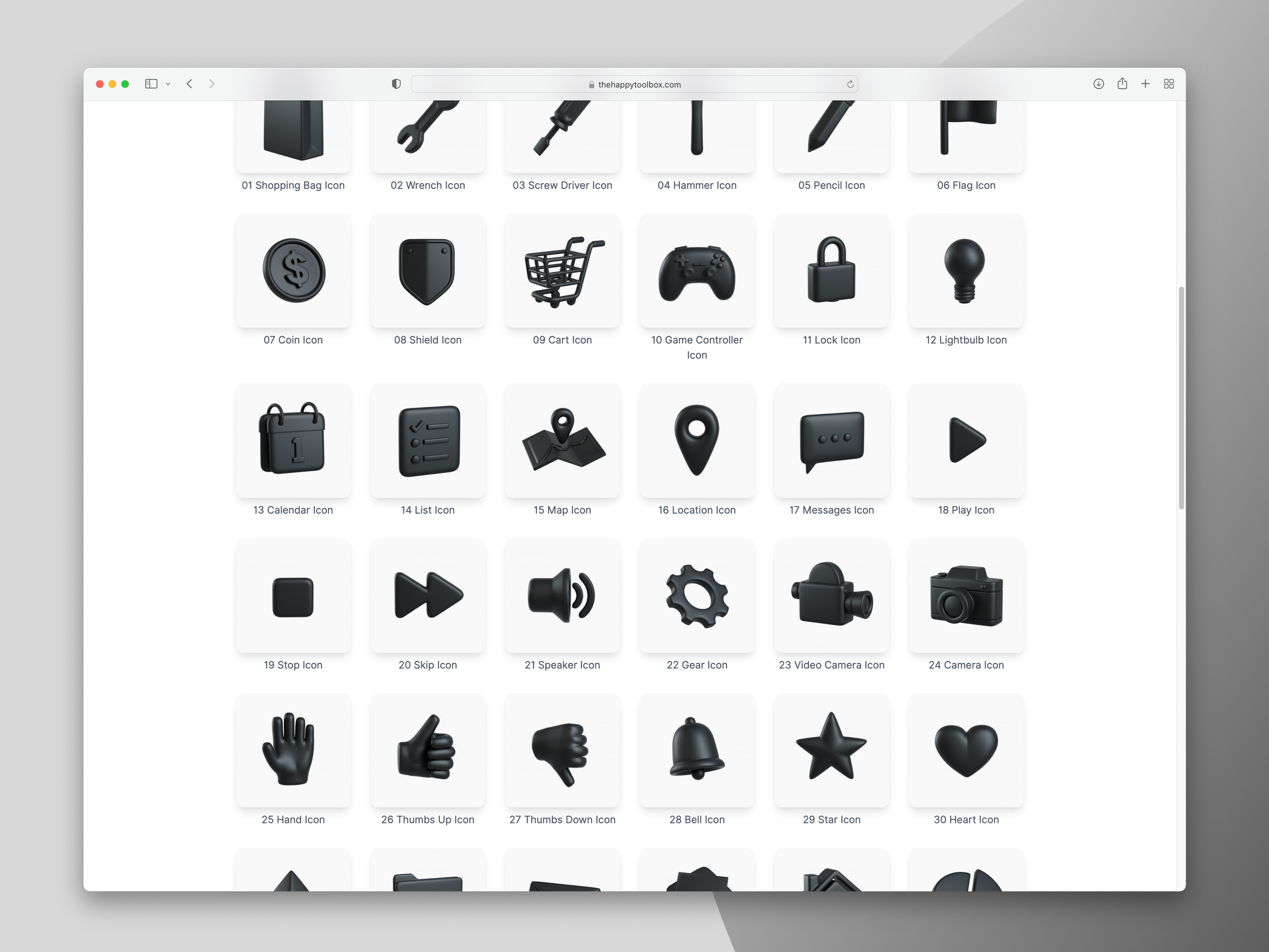 La Happy Toolbox - 650 activos 3D de bajo poli unificado estilísticamente media 2