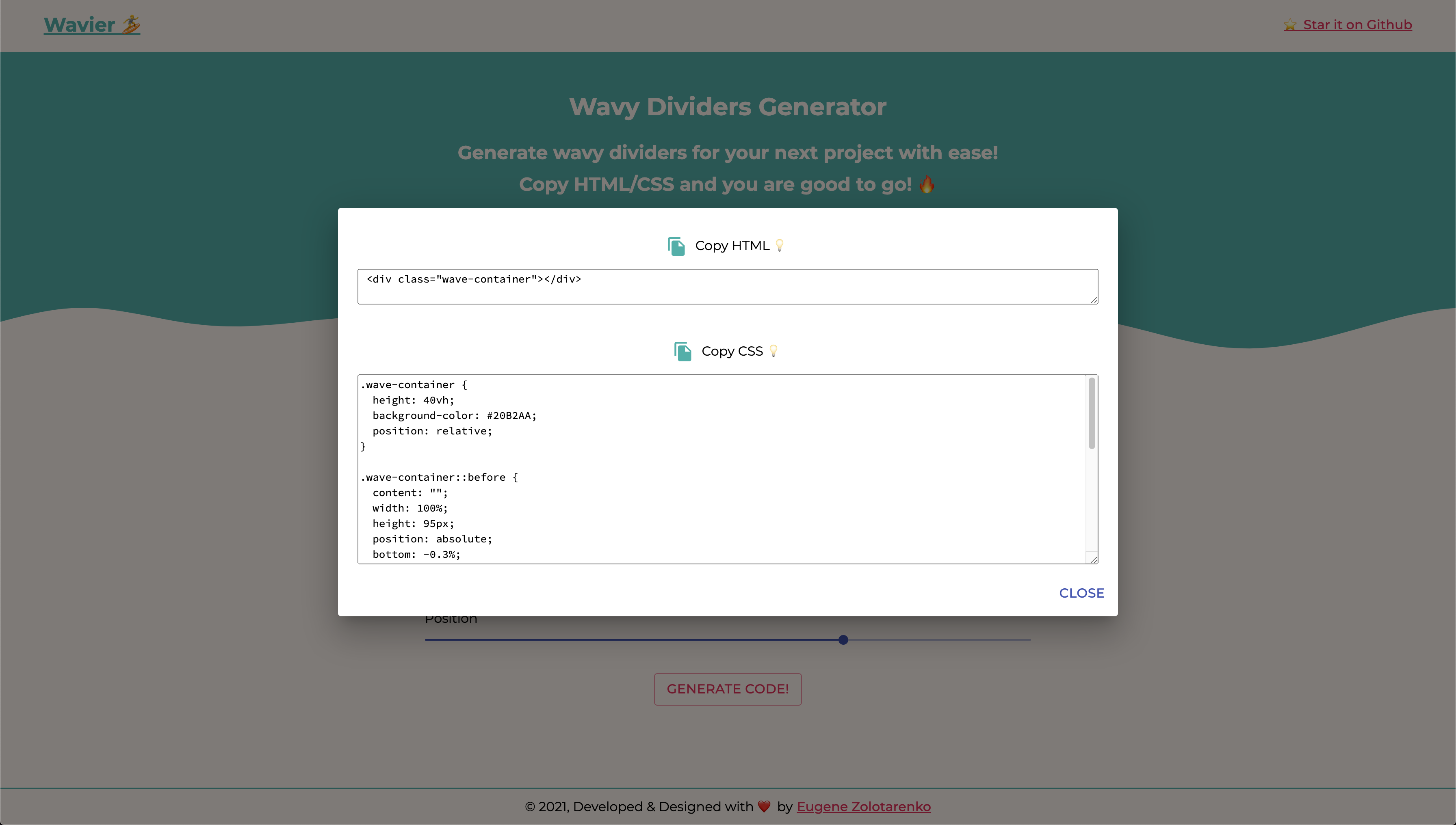 Wavier gallery image