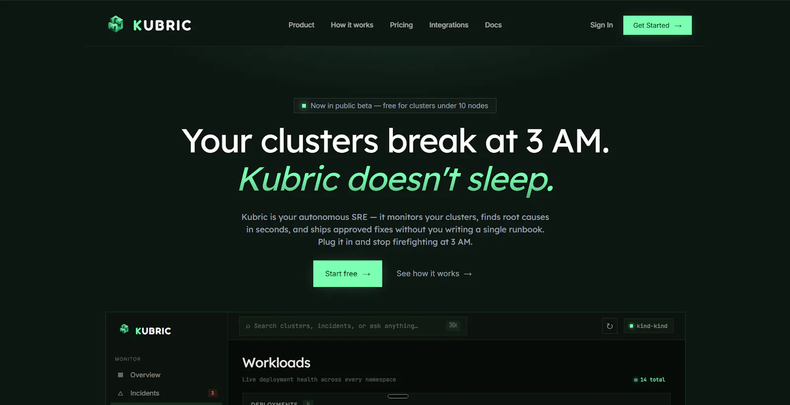 Kubric screenshot 2