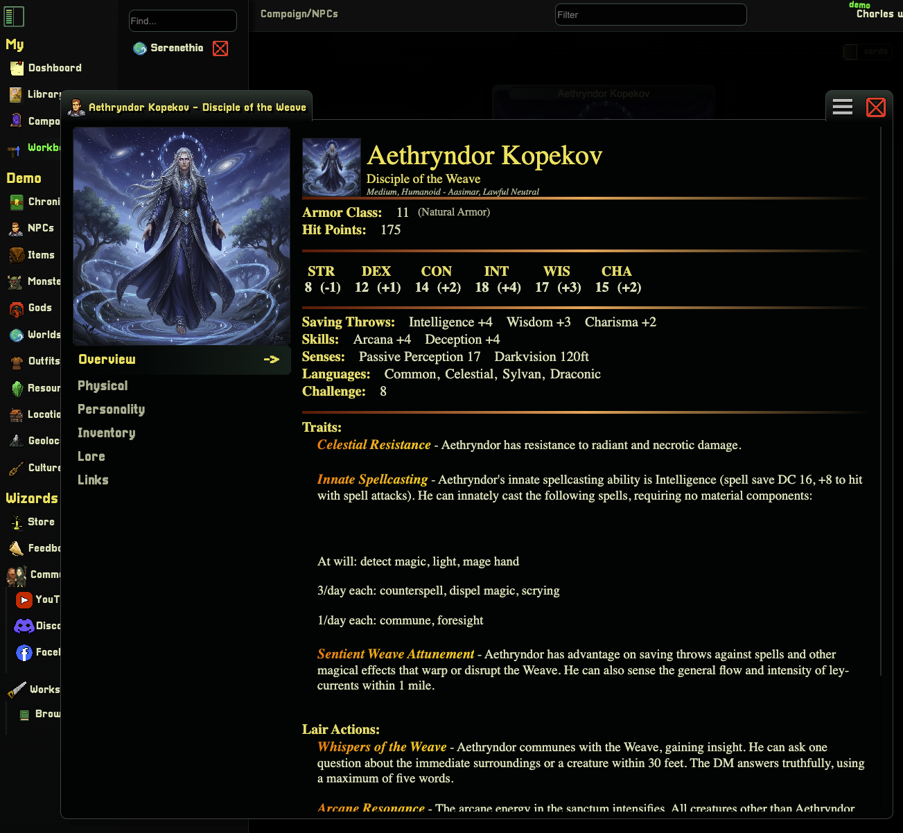 World Wizard - Main product screenshot demonstrating key features and user interface