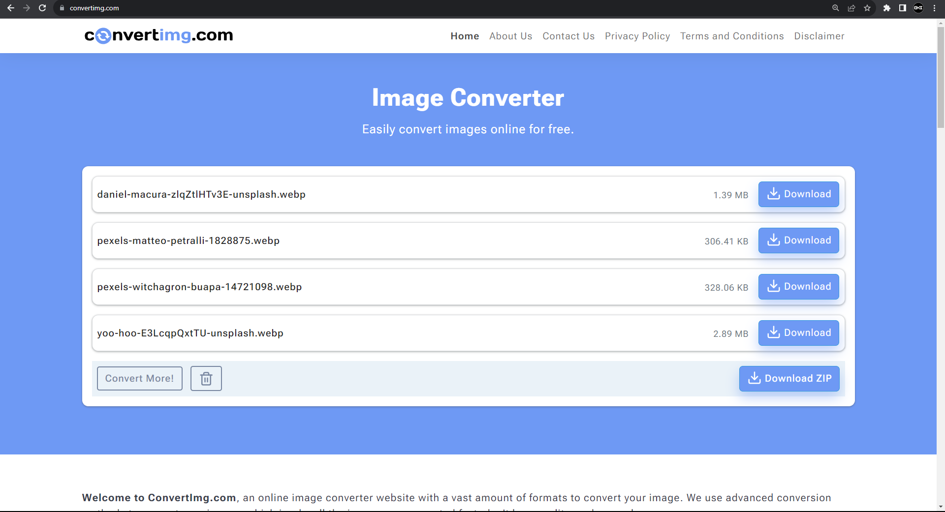 Mídia 4 de ConvertImg.com