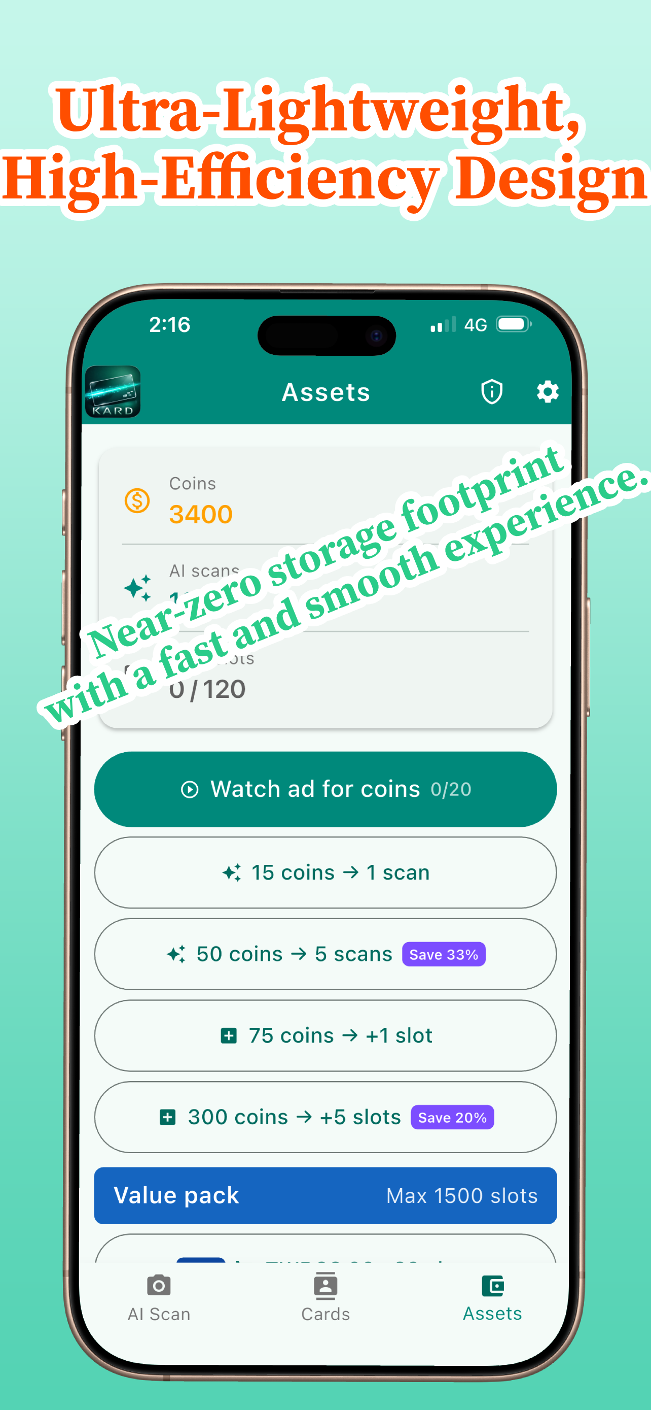IOS-AI Kard: Private & 175 Languages OCR gallery image