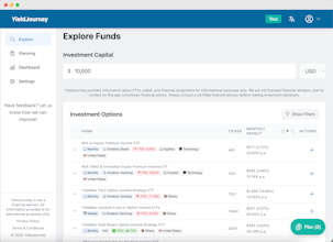 YieldJourney: Master Monthly Dividends gallery image