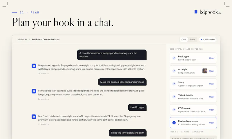 kdpbook.io screenshot 4