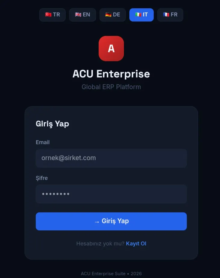 ACU — Enterprise Suite 제품 배너