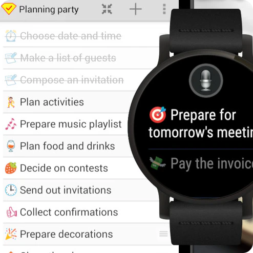 Checklist for Wear OS