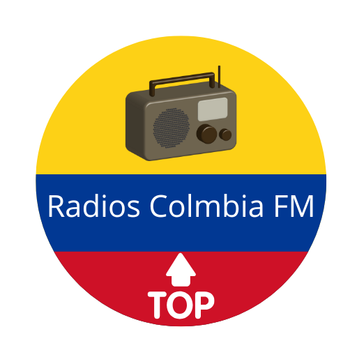 Colombia Radio App - Product Hunt launch logo