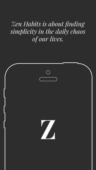 Zen Habits App gallery image