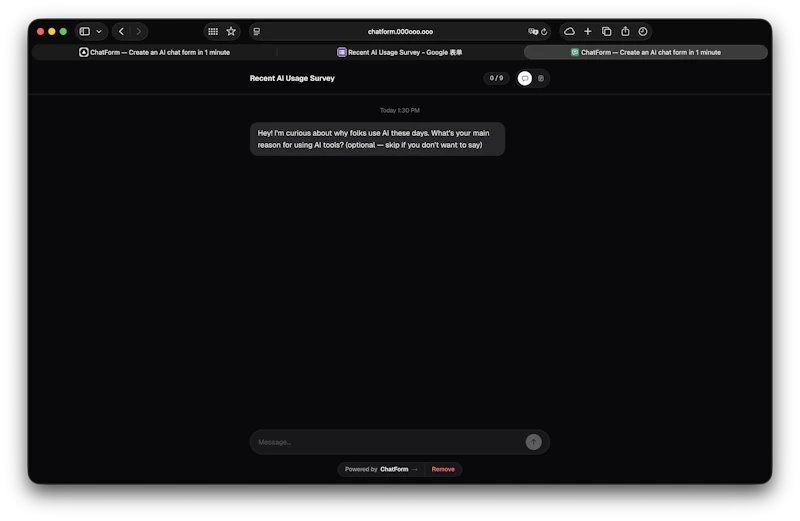 ChatForm screenshot 5