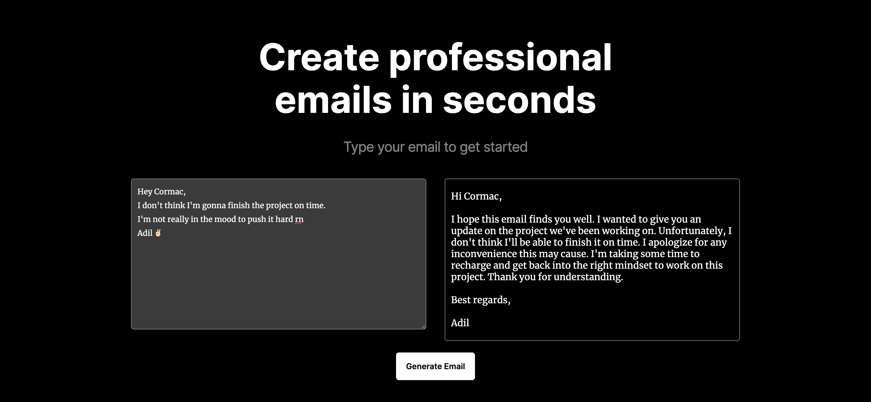 Craftmail AI - Saniyeler içinde profesyonel e -postalar oluşturun medya 2