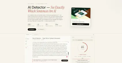AI text Detector gallery image
