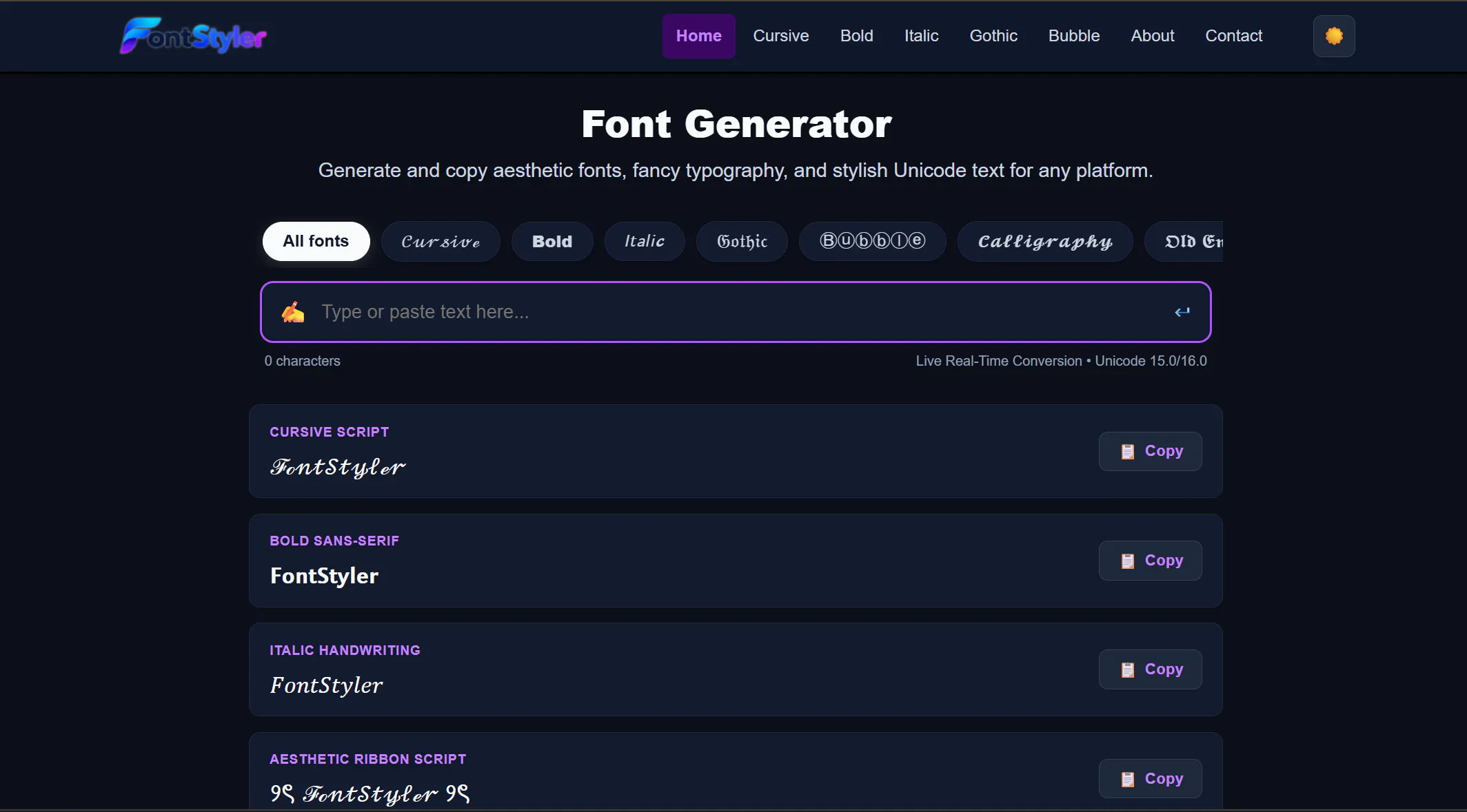 FontStyler gallery image