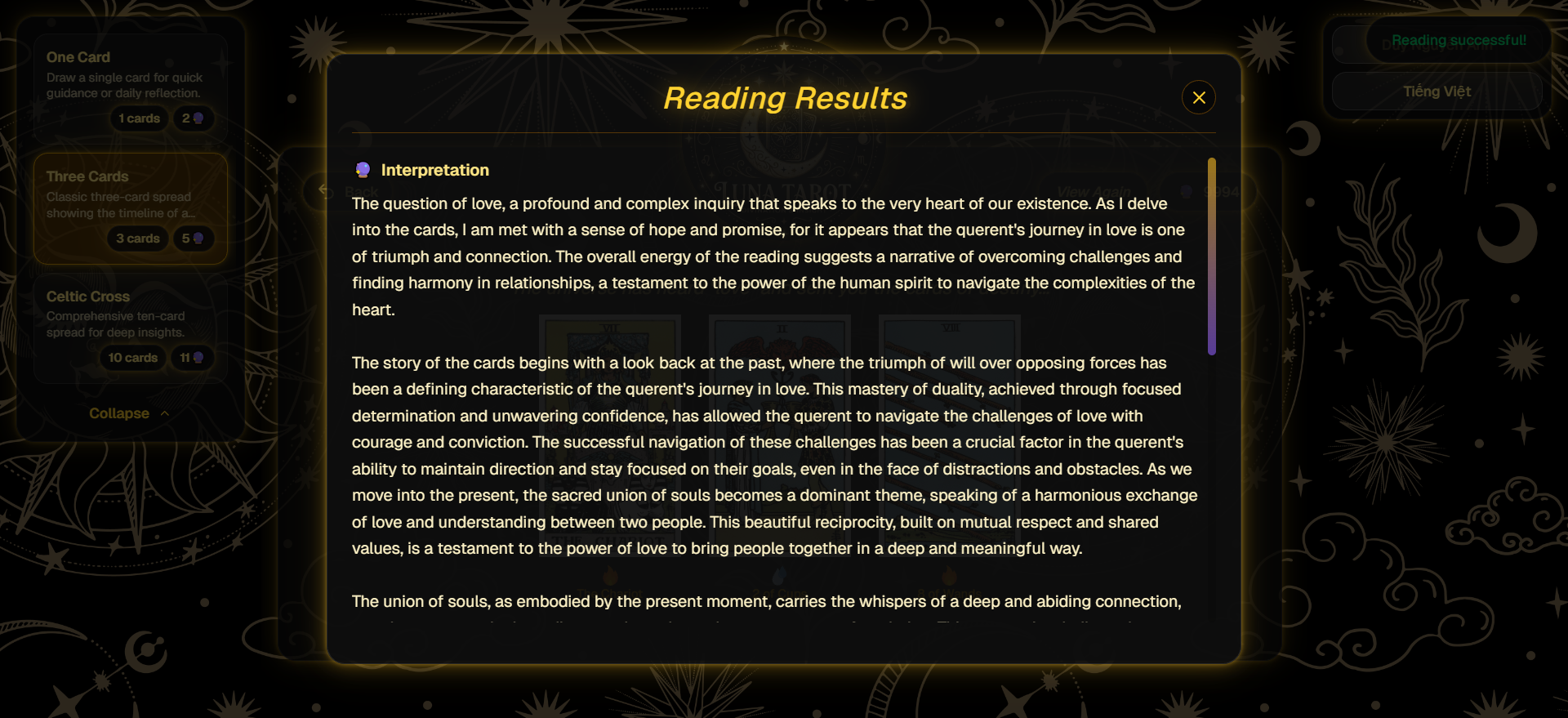 Luna Tarot gallery image