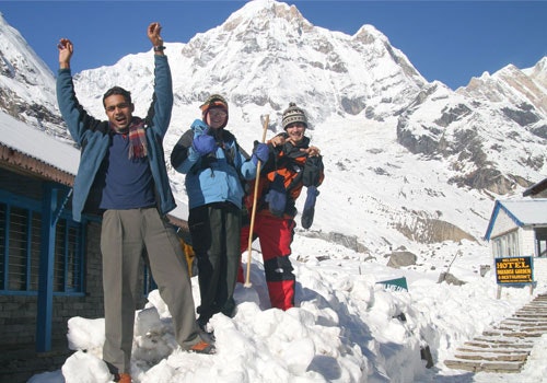 Média Trek de la colline - Poon Hill Trek, Népal Poon Hill Trek, Ghorepani Poonhill 1