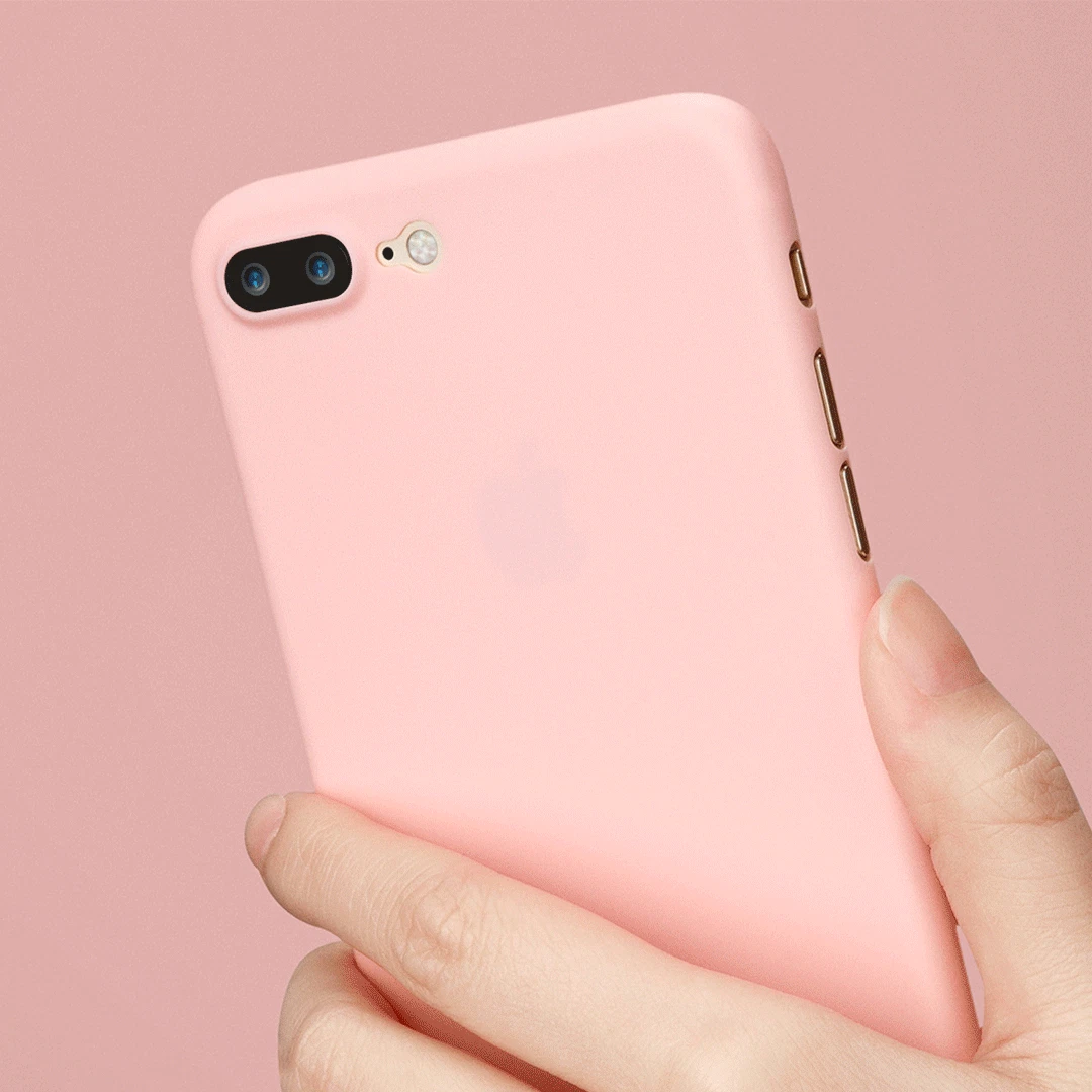 World's Thinnest iPhone Case--in Millennial Pink