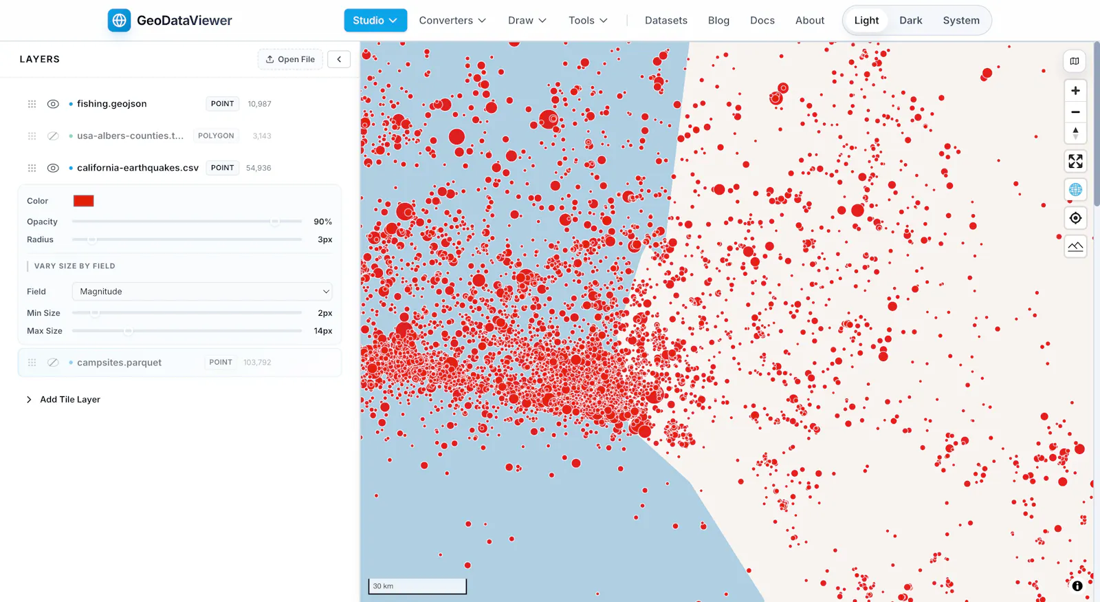 GeoDataViewer screenshot 3