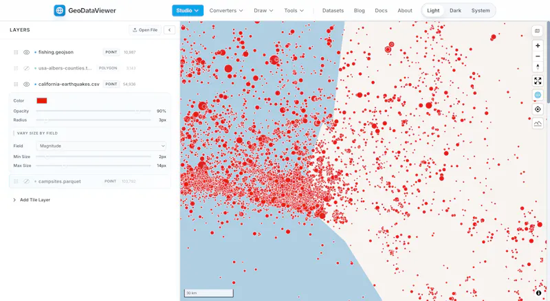 GeoDataViewer screenshot 3