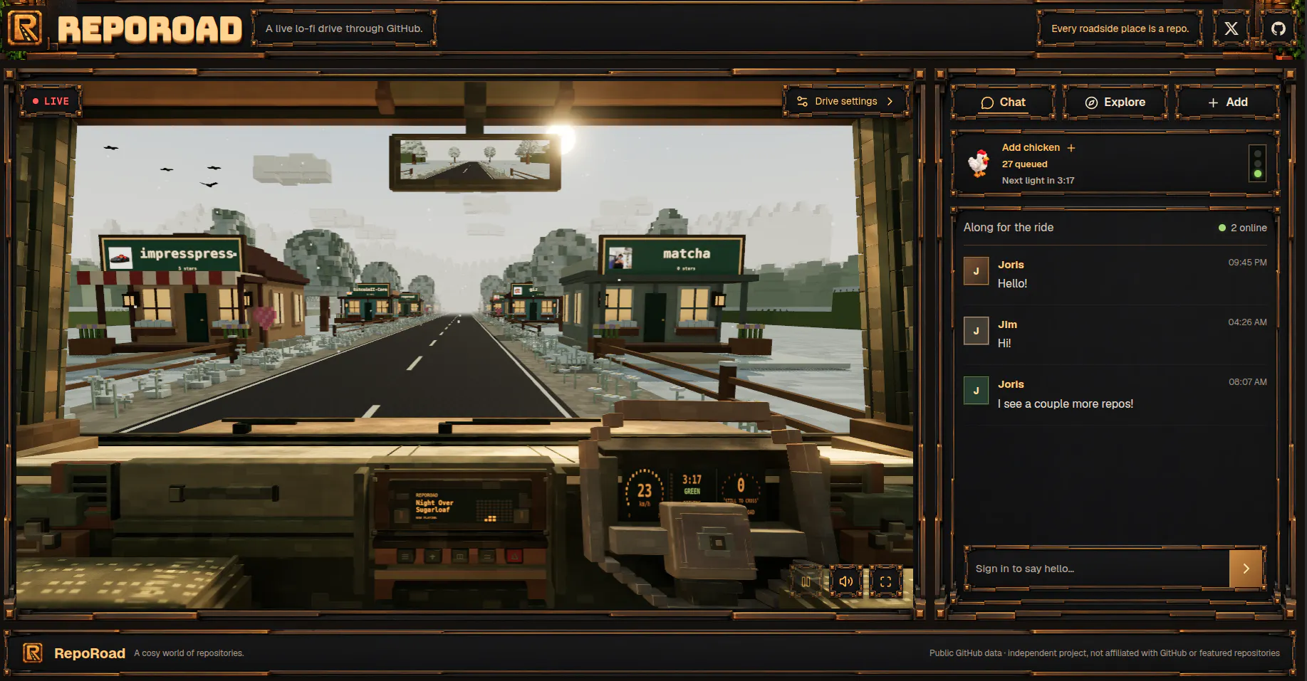 RepoRoad screenshot 1