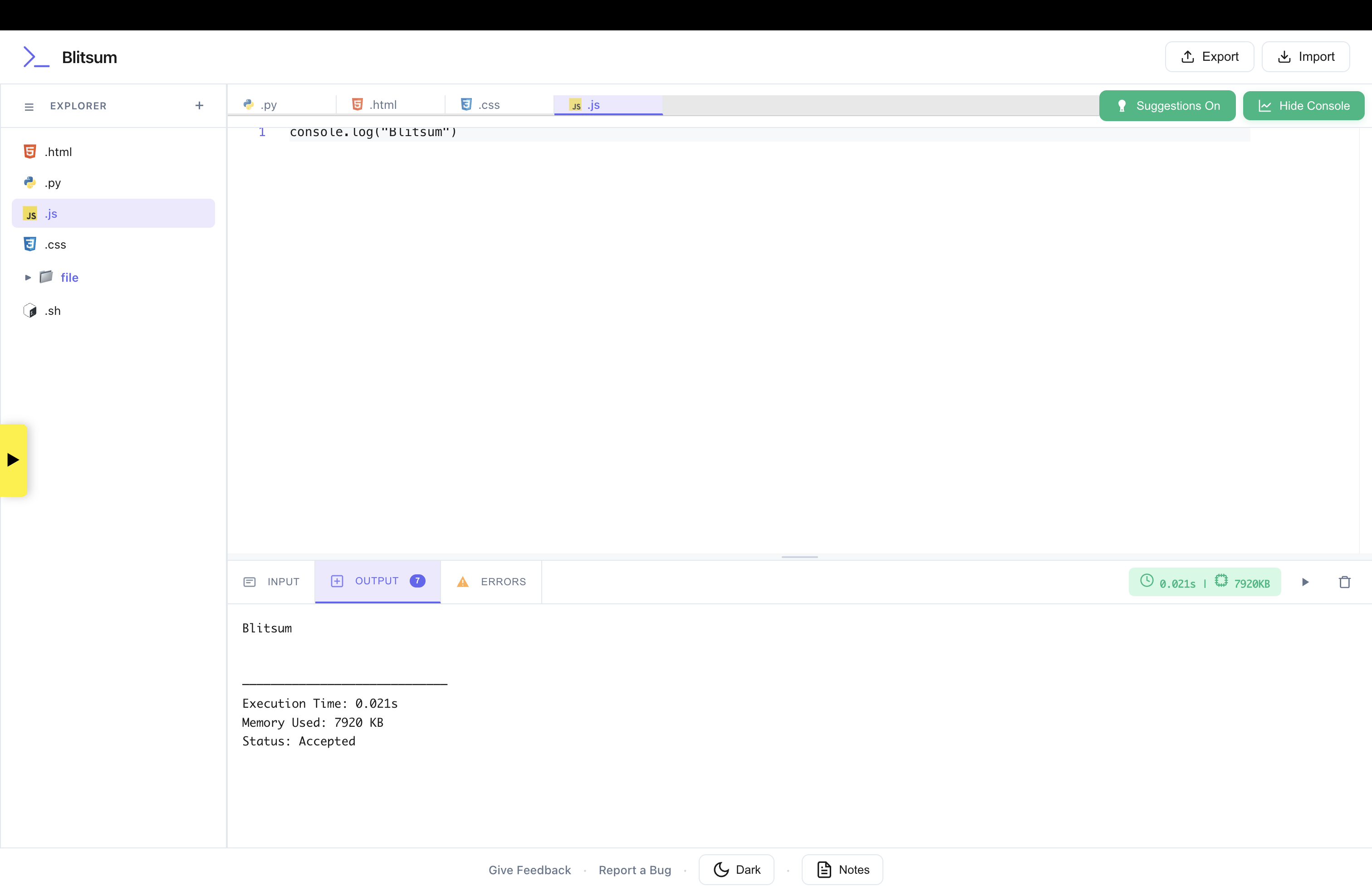 Blitsum gallery image