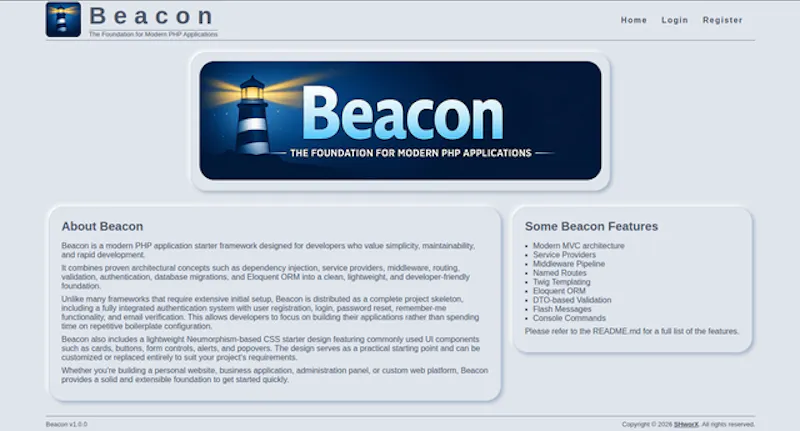 Beacon PHP screenshot 5