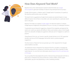 KeywordTool.io gallery image