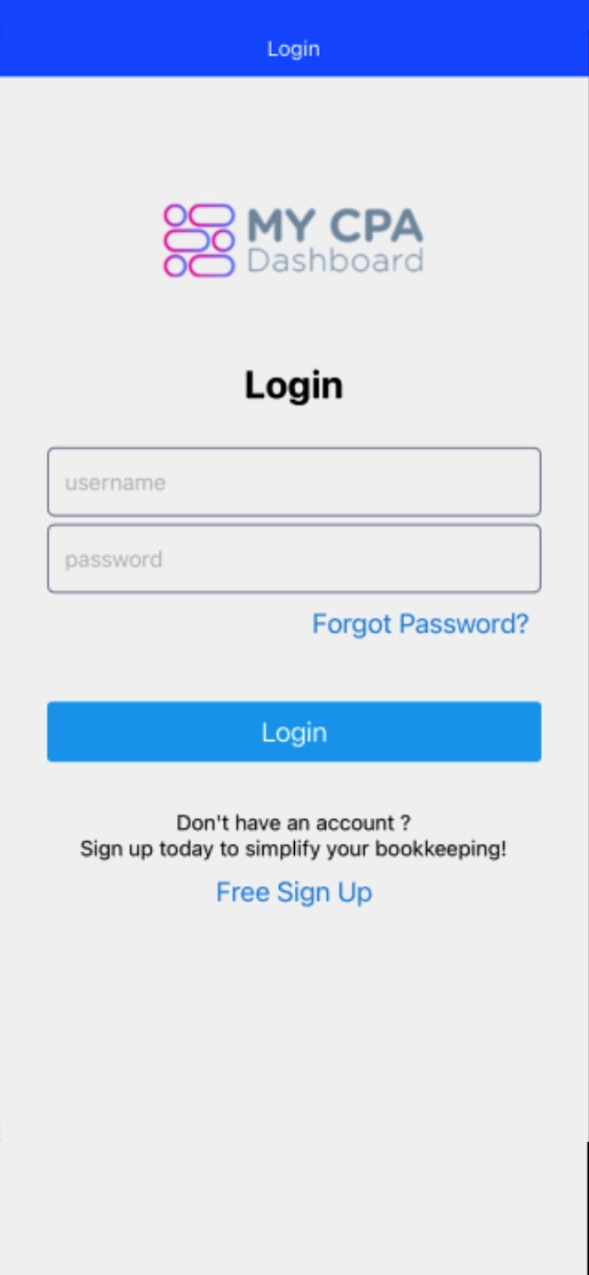 My CPA Dashboard gallery image