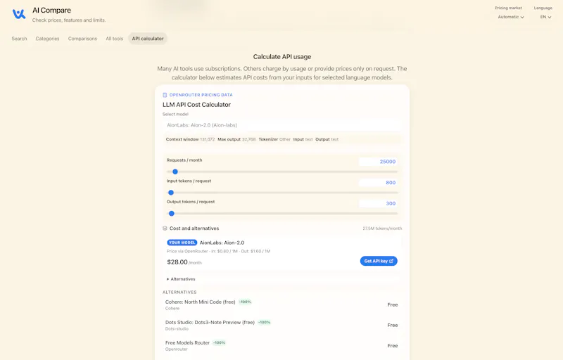 AI Compare screenshot 4