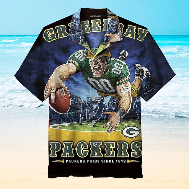 Packers Hawaiian shirt gallery image