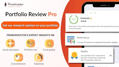 Raccomandazioni personalizzate per la crescita finanziaria: il Portfolio Review Pro fornisce raccomandazioni ottimizzate progettate per migliorare i tuoi rendimenti.