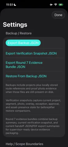 NeonProof screenshot