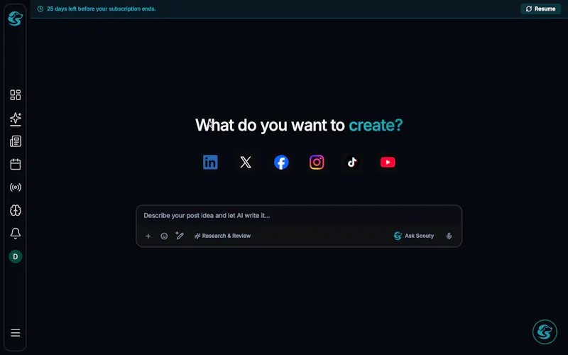 ScoutSocial.ai screenshot 2