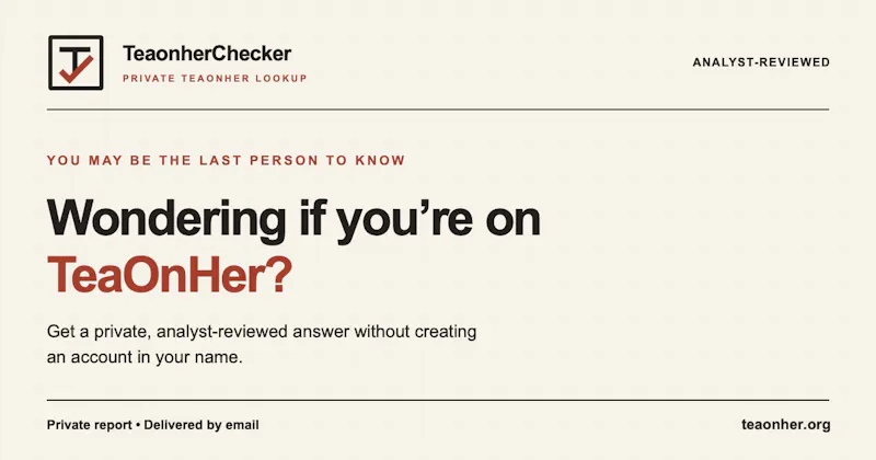 TeaonherChecker screenshot 1