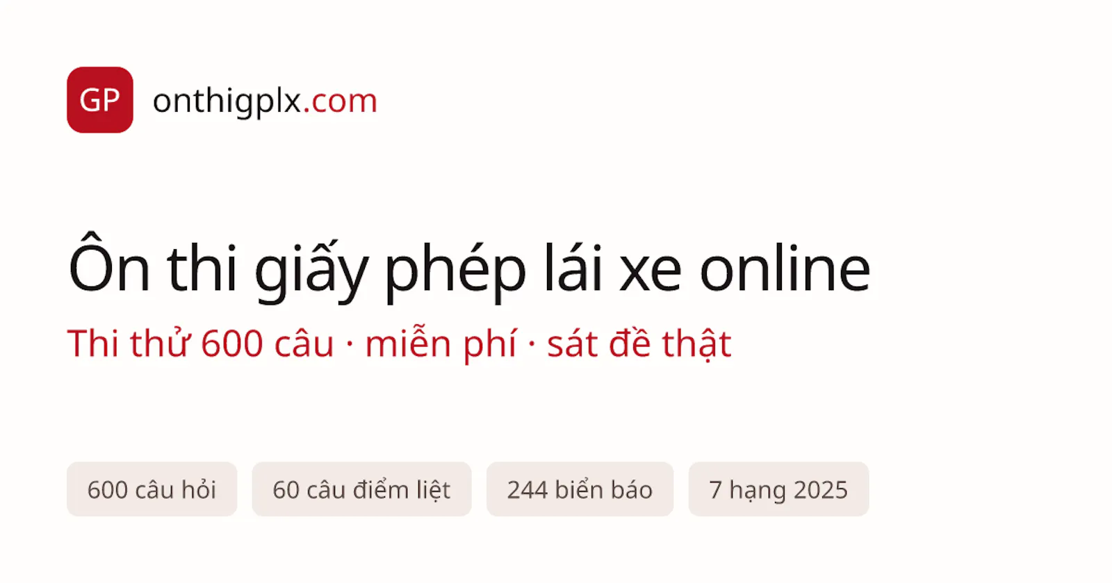 onthigplx.com screenshot 1