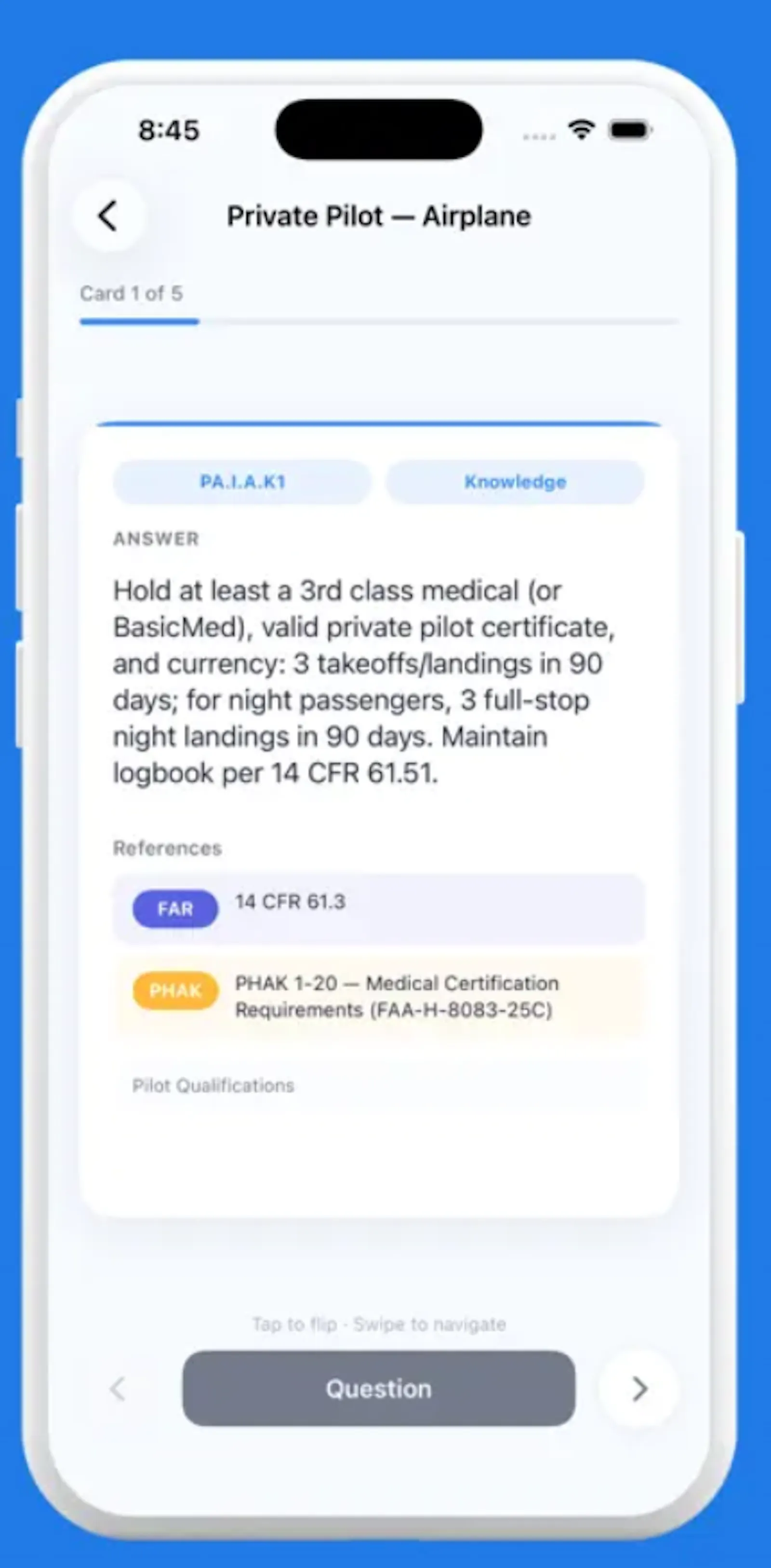 Checkride Flashcards screenshot 3