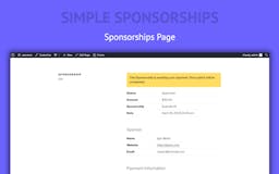 Simple Sponsorships media 3